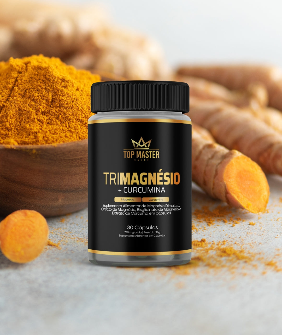 Trimagnésio com Curcumina